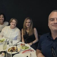 CREW SWFL networking luncheon - networking quality over quantity. CREW members at the presentation